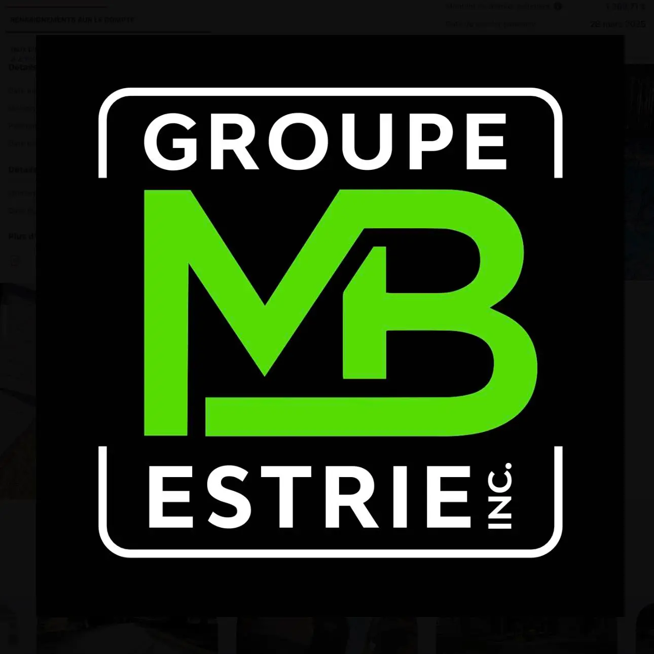 Logo Groupe MB Estrie
